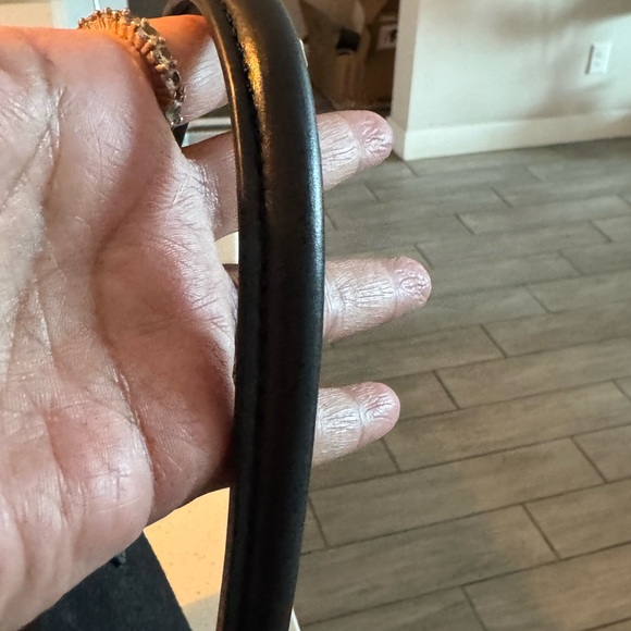 ‼️Final price‼️Tory Burch Dark Gray Ella Felt Wool Tote - Picture 8 of 8